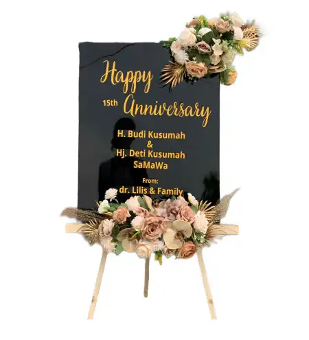 Papan Bunga Akrilik Abab